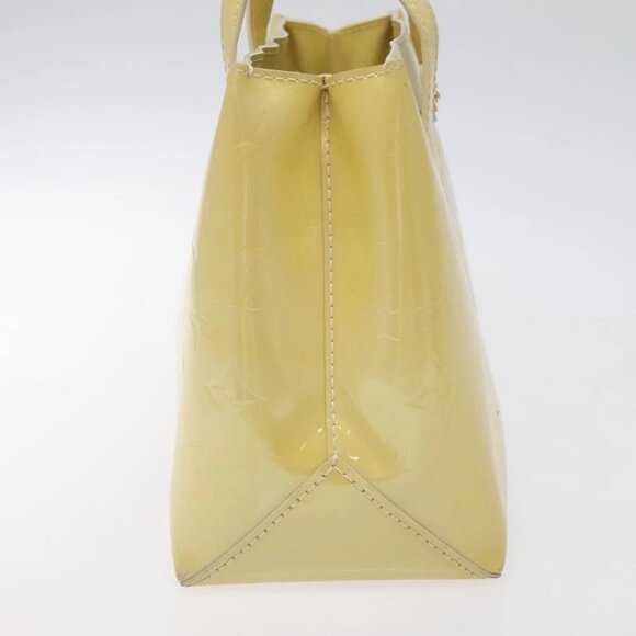 LOUIS VUITTON Monogram Vernis Wilshire PM Hand Bag Broncorail - Picture 3 of 15